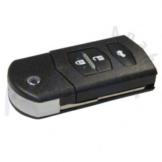 Mazda 3 Butonlu Anahtar Kabı - Bagaj - Sustalı